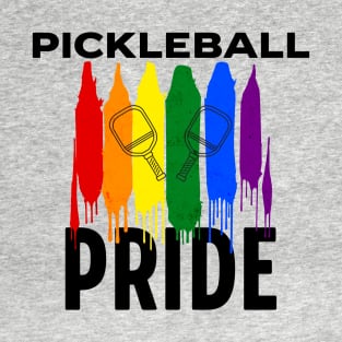 Pickleball Pride LGBTQ Pickleball Gift Pride Month T-Shirt